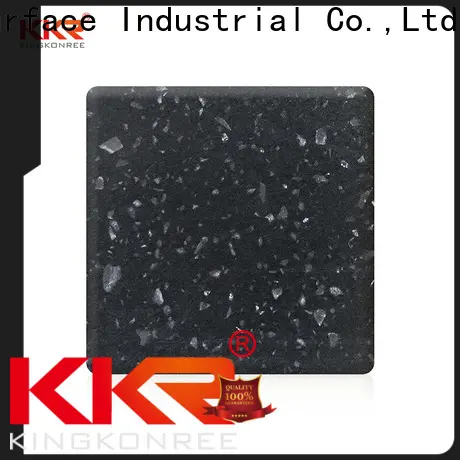 KingKonree dusk acrylic solid surface sheet design for hotel 1