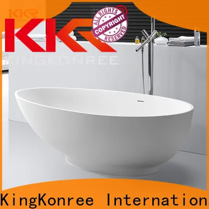 KingKonree round bathtub custom for family decoration1 1