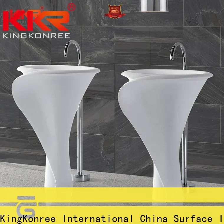 Italian floor standing basin unit supplier for hotel 1