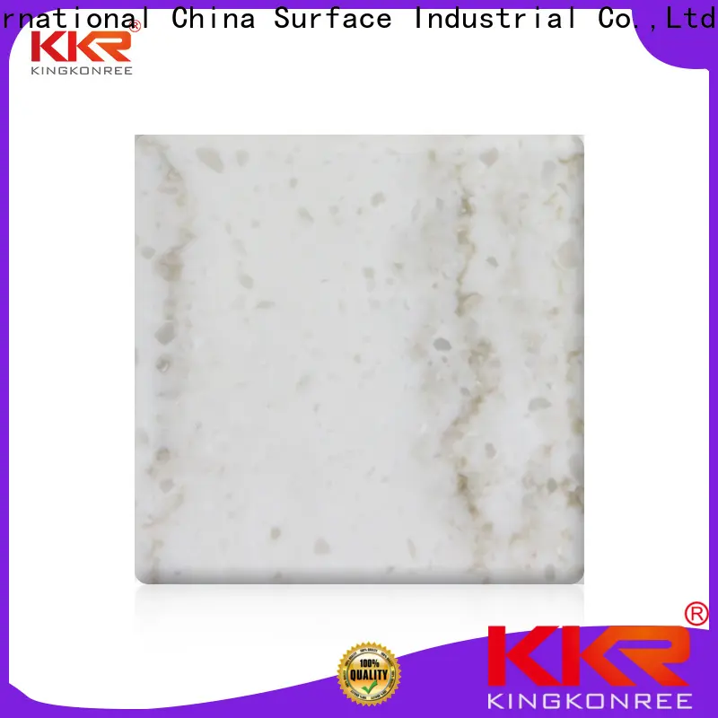 KingKonree newly solid surface sheet slabs customized for home 1