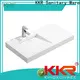 slope concrete wall hung basin supplier for hotel 1
