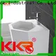KingKonree white bathroom sink stand supplier for motel 1