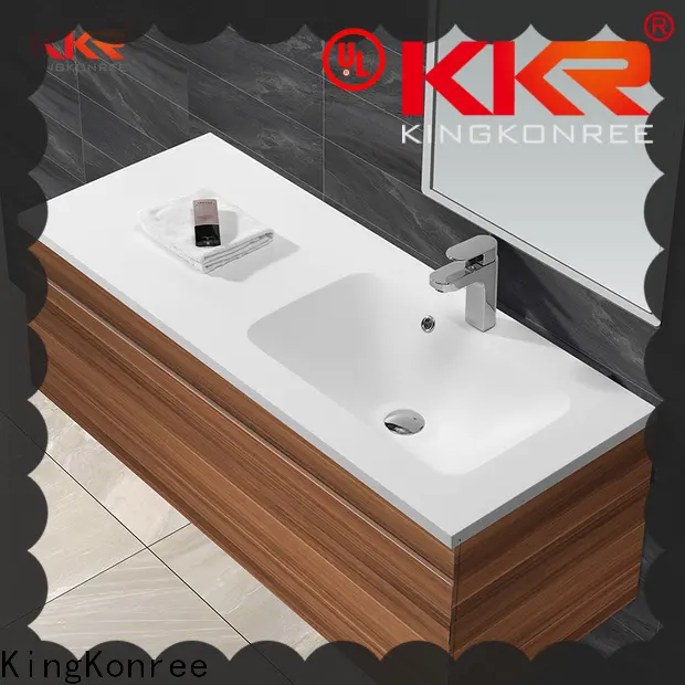 artificial bathroom vanity with basin sinks for hotel 1