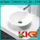 approved above counter basins customized for room 1