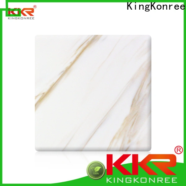 KingKonree solid surface countertop sheets supplier for home 1