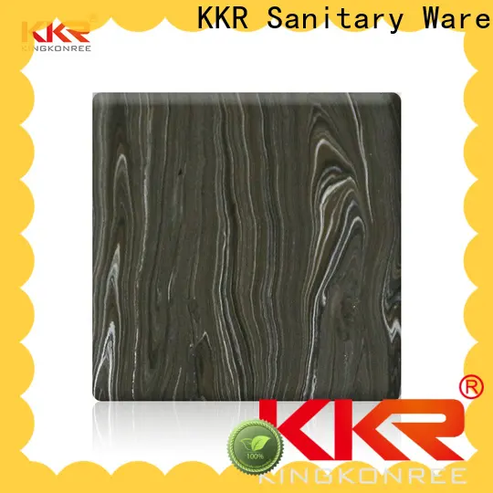 KingKonree veining discount solid surface sheets supplier for indoors 1