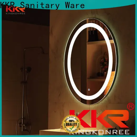 sanitary ware foldable led makeup mirror manufacturer for toilet 1