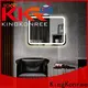 KingKonree mirror with led lights manufacturer for hotel 1