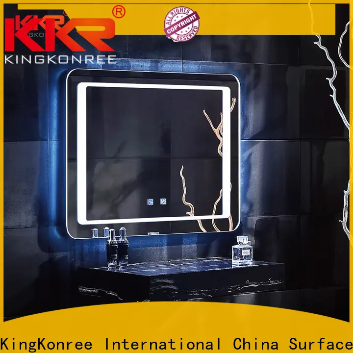 KingKonree royal handheld led mirror supplier for bathroom 1