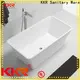 KingKonree kkrb024 modern stand alone tub supplier for family decoration 1