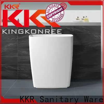 rectangle small free standing sink factory price for bathroom 1