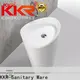 KingKonree thick small free standing sink manufacturer for hotel 1