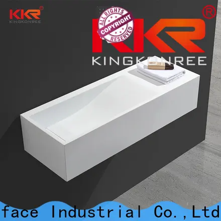 KingKonree european wall mounted marble sink sink for hotel 1