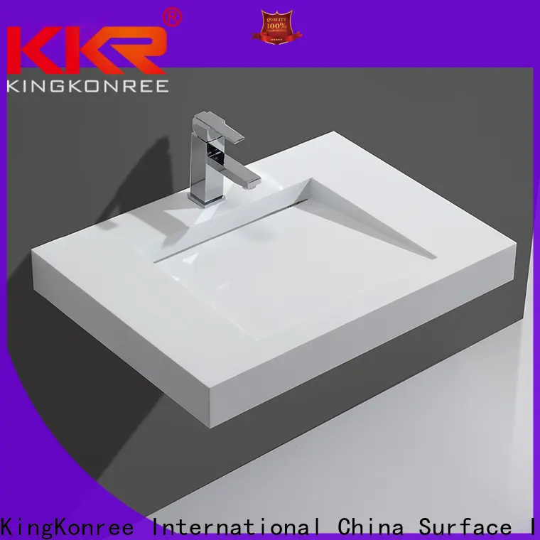 KingKonree 24 inch wall mount sink supplier for hotel 1