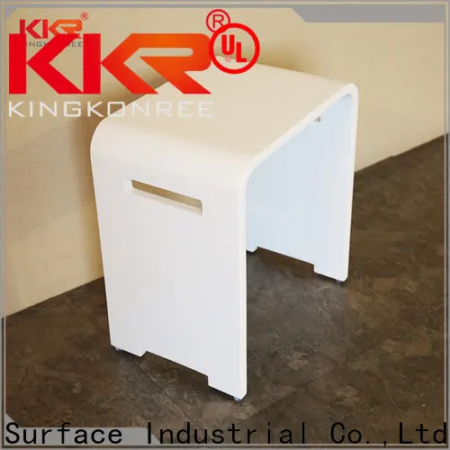 soild white shower stool manufacturer for home 1