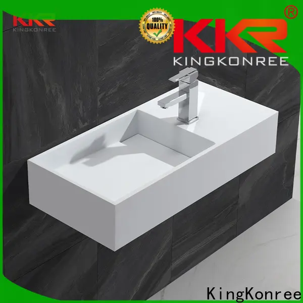 KingKonree wall mounted stainless sink design for toilet 1