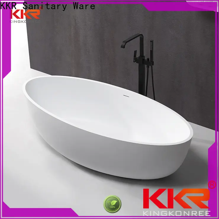 KingKonree lightweight freestanding bathtub custom for hotel 1