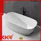 matt stone resin freestanding bath custom for family decoration 1