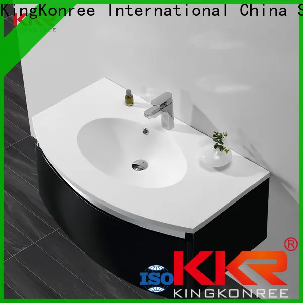 KingKonree grey corner vanity basin manufacturer for toilet 1