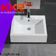 mounted concrete wall mount sink design for hotel 1