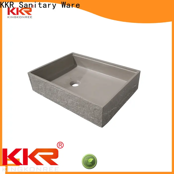 KingKonree above counter bathroom sink vanity design for home 1