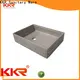 KingKonree above counter bathroom sink vanity design for home 1