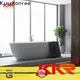 KingKonree high-quality freestanding soaking tub free design for bathroom 1