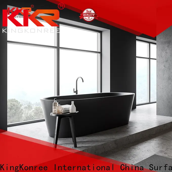 KingKonree bathroom stand alone tub ODM for hotel 1