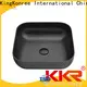KingKonree durable above counter lavatory sink design for hotel 1