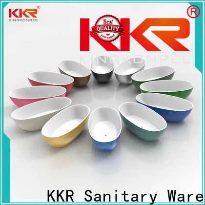 KingKonree modern stand alone bathtub OEM for family decoration 1
