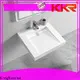 KingKonree brown wall hung toilet and basin supplier for toilet 1
