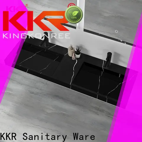 modern attaching pedestal sink to wall supplier for bathroom 1