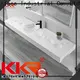 stable wall hung basin with drawers design for hotel 1
