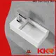KingKonree wallhung wall hung sink with towel rail design for home 1
