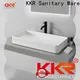 KingKonree excellent vanity wash basin cheap sample for hotel 1
