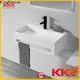 KingKonree slope old wall mount sink customized for hotel 1