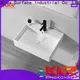 KingKonree wall hung concrete basin manufacturer for toilet 1