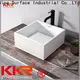KingKonree standard small countertop basin supplier for home 1