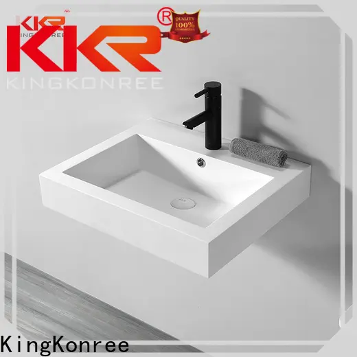KingKonree square wall mount sink manufacturer for toilet 1