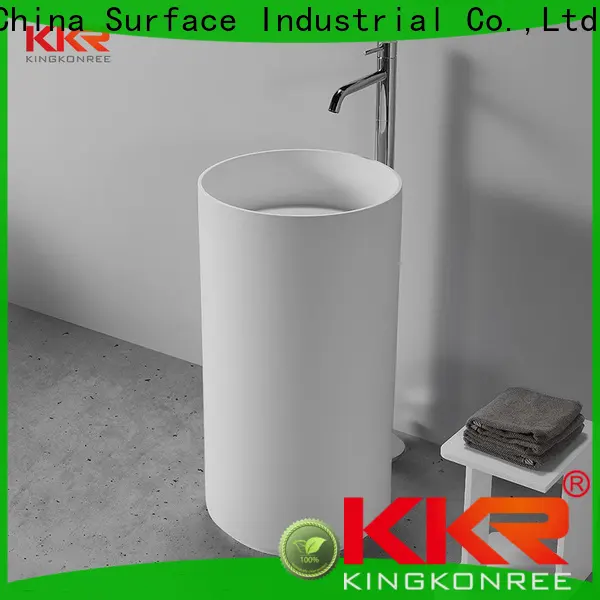 KingKonree coat freestanding basin customized for hotel 1