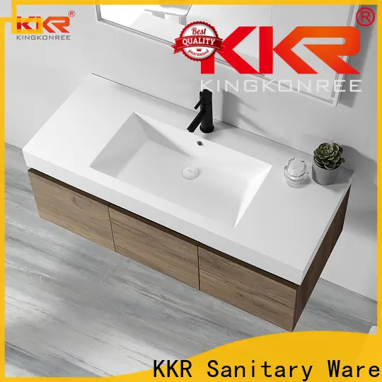 KingKonree excellent pedestal basin with storage manufacturer for hotel 1