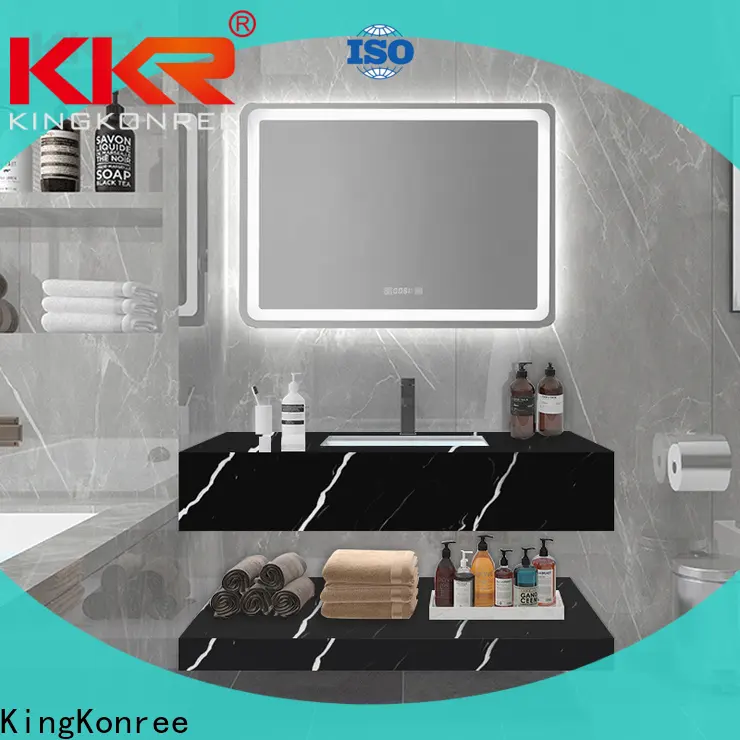 resin wall mounted sink customized for hotel 1