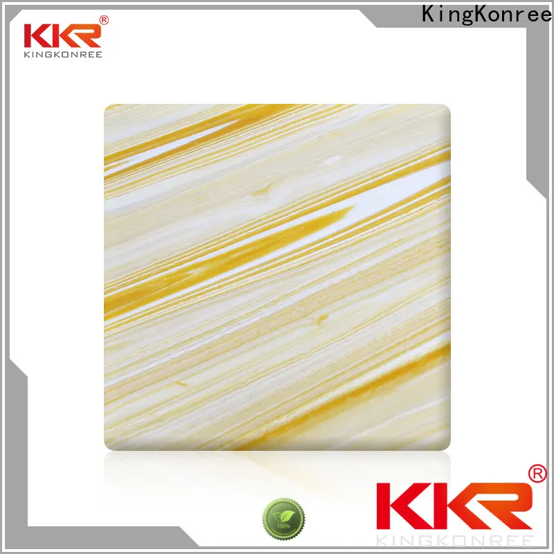 KingKonree translucent stone countertop manufacturer for bathroom 1