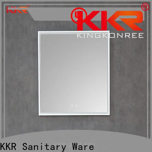 KingKonree royal bathroom framed mirrors high-end for hotel 1