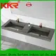 KingKonree brown trough wall mounted sink sink for toilet 1