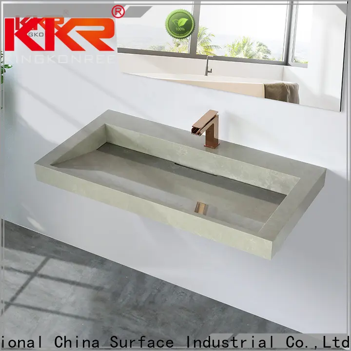 KingKonree wall hung cloakroom basin supplier for bathroom1 1