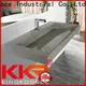 KingKonree wall hung basin black design for bathroom 1
