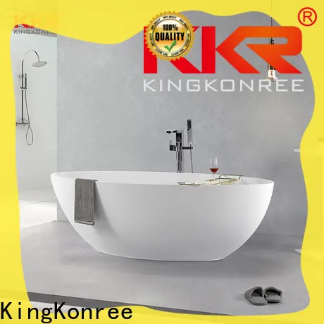 KingKonree modern free standing bath tubs supplier for hotel 1