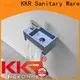 modern copper wall mount sink customized for hotel 1