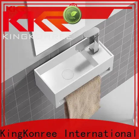 KingKonree luxury wall hung basins uk sink for hotel 1
